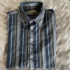 XXL Button Down Non-Iron Long Sleeve Casual Shirt